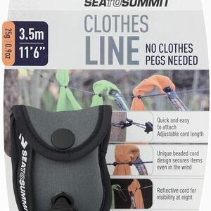 Sea to Summit Black and Gray Clothes Line